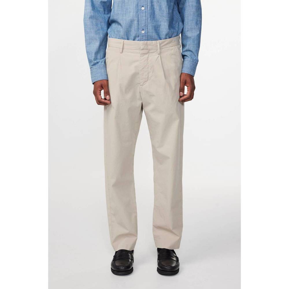 NEW NN07 bill 1080 tapered leg trouser in khaki stone